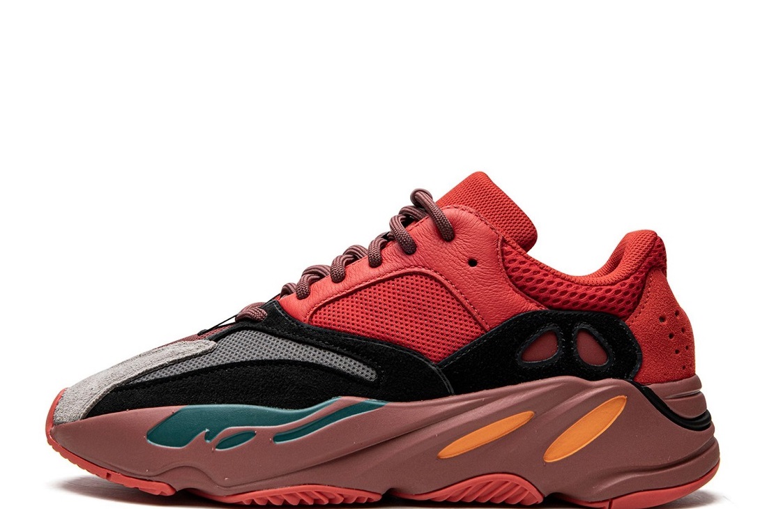 Cheap Fakes Yeezy 700 Hi-Res Red Shoes for Sale (1)